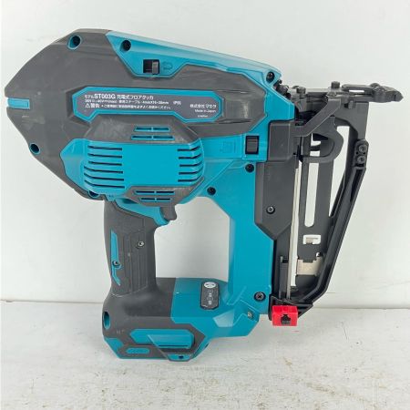 ЗЗ MAKITA マキタ 40v 38mm 充電式フロアタッカ 本体のみ ※バッテリ・充電器なし ST003G ブルー