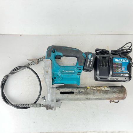 ЗЗ yamada 10.8v 電動式グリースガン 充電器 バッテリー×1付 EG-400B2 ブルー