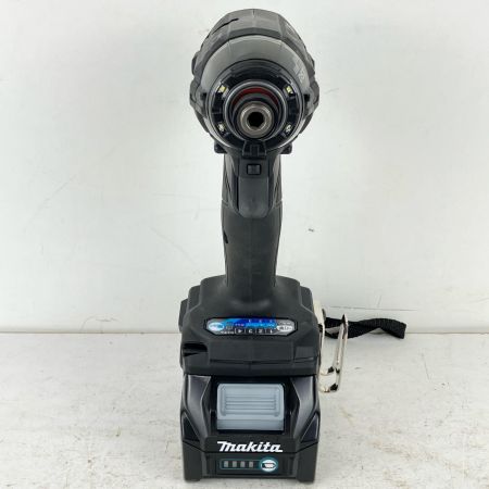 ЗЗ MAKITA マキタ 40v 充電式インパクトドライバ 充電器 バッテリー×2 ケース付 TD002G ブラック