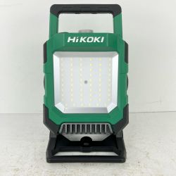 ЗЗ HiKOKI ハイコーキ 18v コードレスワークライト 本体のみ ※充電器・バッテリーなし UB18DC グリーン×ブラック Bランク