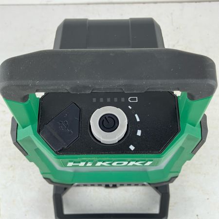 ЗЗ HiKOKI ハイコーキ 18v コードレスワークライト 本体のみ ※充電器・バッテリーなし UB18DC グリーン×ブラック