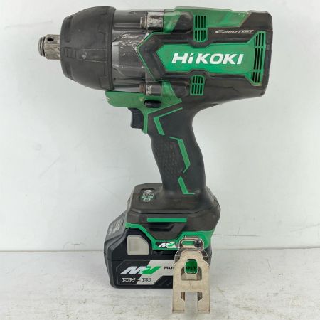 ЗЗ HiKOKI ハイコーキ 36v 19mm 充電式インパクトレンチ 充電器 バッテリー×2 ケース付 WR36DA グリーン