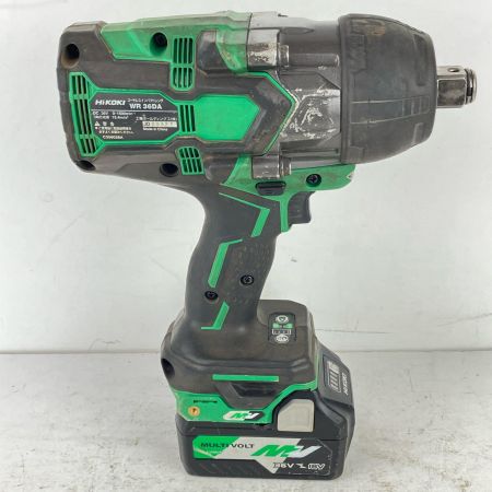 ЗЗ HiKOKI ハイコーキ 36v 19mm 充電式インパクトレンチ 充電器 バッテリー×2 ケース付 WR36DA グリーン