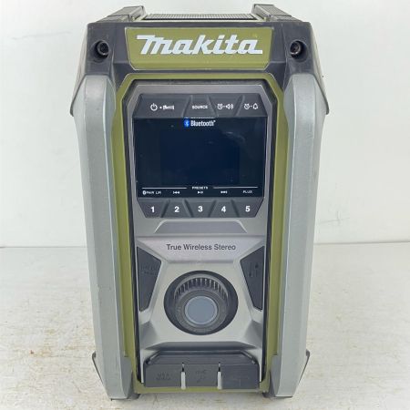ЗЗ MAKITA マキタ 40v 充電式ラジオ 本体のみ ※充電器・バッテリーなし MR005G オリーブ