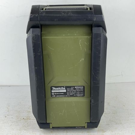 ЗЗ MAKITA マキタ 40v 充電式ラジオ 本体のみ ※充電器・バッテリーなし MR005G オリーブ
