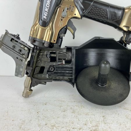 ЗЗ HiKOKI ハイコーキ 65mm 高圧 ロール釘打機 本体のみ NV65HR2 ゴールド×ブラック