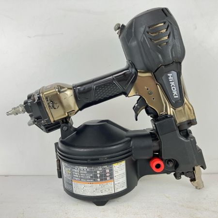 ЗЗ HiKOKI ハイコーキ 65mm 高圧 ロール釘打機 本体のみ NV65HR2 ゴールド×ブラック