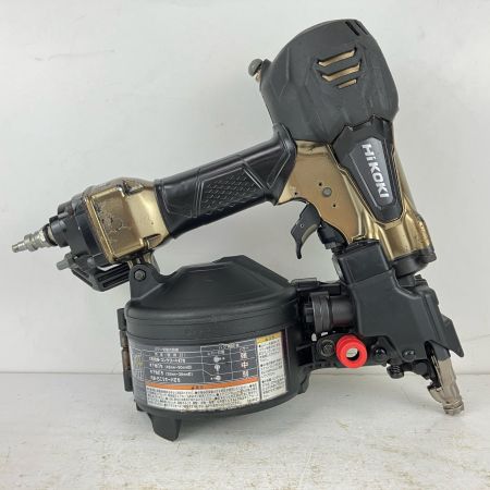 ЗЗ HiKOKI ハイコーキ 50mm 高圧 ロール釘打機 本体のみ NV50HR2 ゴールド×ブラック