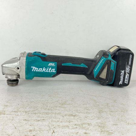 ЗЗ MAKITA マキタ 100mm 18v 充電式ディスクグラインダー バッテリー×1 ※充電器なし GA404DN ブルー