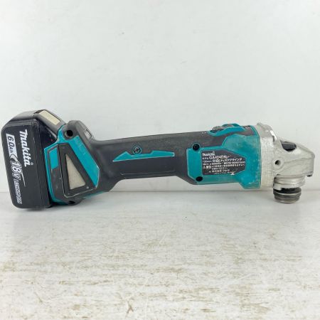 ЗЗ MAKITA マキタ 100mm 18v 充電式ディスクグラインダー バッテリー×1 ※充電器なし GA404DN ブルー