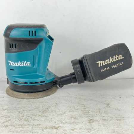 ЗЗ MAKITA マキタ 125mm 18v 充電式ランダムオービットサンダ 本体のみ ※充電器・バッテリーなし BO180D ブルー