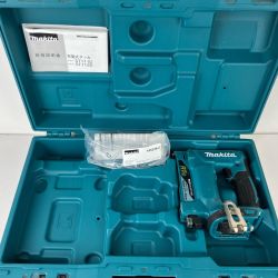 ЗЗ MAKITA マキタ 10mm 18v 充電式タッカ ケース付 ※充電器・バッテリーなし ST112D ブルー Cランク