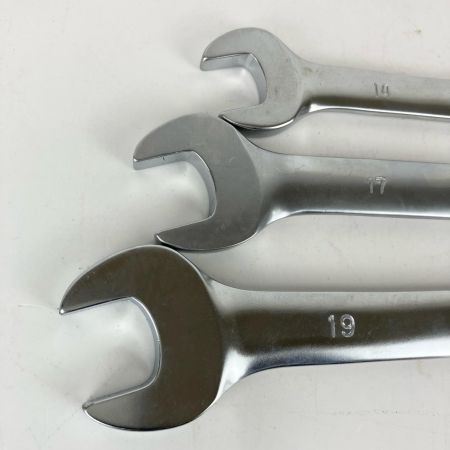 ЗЗ SUPERTOOL ギアレンチ ストレート 7丁組 ケース付 GRW700 シルバー