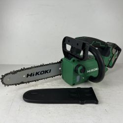 ЗЗ HiKOKI ハイコーキ 36v 250mm コードレスチェンソー バッテリーx1付 ※充電器無し CS3625DC グリーン Cランク