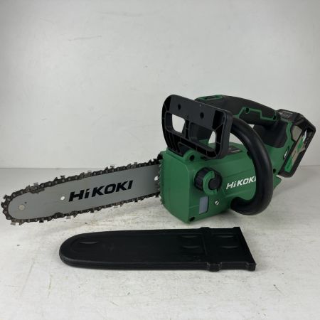 ЗЗ HiKOKI ハイコーキ 36v 250mm コードレスチェンソー バッテリーx1付 ※充電器無し CS3625DC グリーン