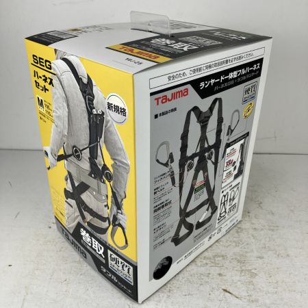 ЗЗ TAJIMA タジマ フルハーネス型安全帯 ハーネスGS ERL2ダブルセット Mサイズ A1GSMER-WL2BK ブラック