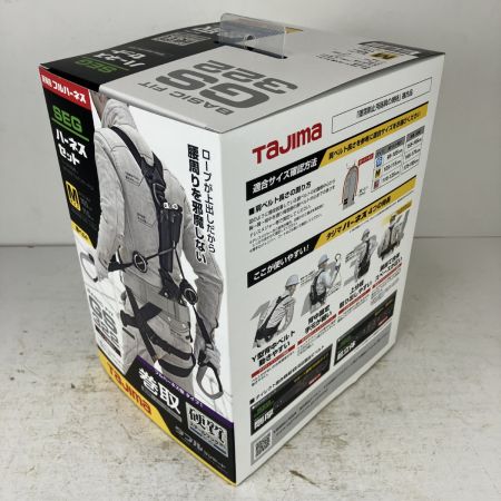 ЗЗ TAJIMA タジマ フルハーネス型安全帯 ハーネスGS ERL2ダブルセット Mサイズ A1GSMER-WL2BK ブラック