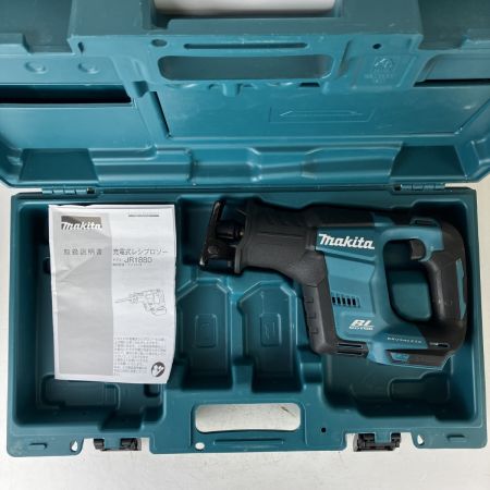 ЗЗ MAKITA マキタ 18v 充電式レシプロソー 取説 ケース付 ※バッテリー、充電器無し JR188D ブルー