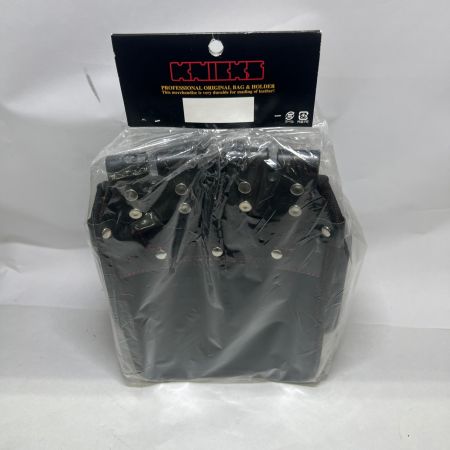  KNICKS 腰袋 KNICKS KC-212NSDX ブラック 未使用品(S) 本体のみ 赤タグ 3段チェーン後付けタイプ KC-212NSDX ブラック 未開封品