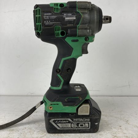 ЗЗ HiKOKI ハイコーキ 18v 12.7mm インパクトレンチ バッテリーx2 充電器 ケース付 WR18DH グリーン