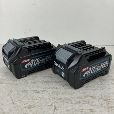 ЗЗ MAKITA マキタ 40v 充電式震動ドライバドリル バッテリーx2 充電器 ケース付 HP002G ブルー