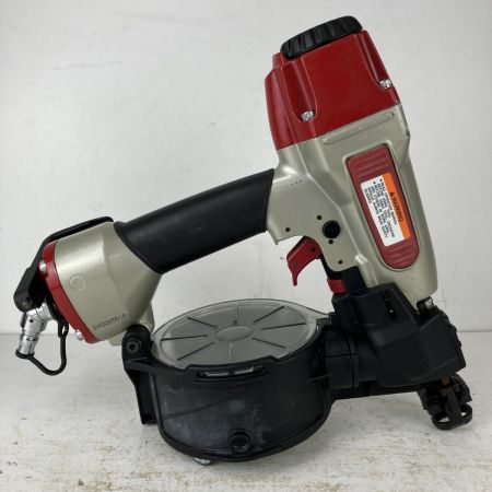 ЗЗ MAX マックス 50mm 常圧 エア釘打機 コイルネイラ ケース付 CN-450G(FP) レッド