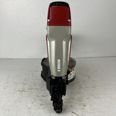 ЗЗ MAX マックス 50mm 常圧 エア釘打機 コイルネイラ ケース付 CN-450G(FP) レッド