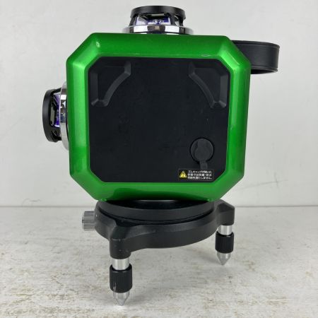 ЗЗ シンワ測定 グリーンレーザー ロボXline-E レーザー墨出し器 受光器 ケース付 ガラス面傷あり 71610 グリーン