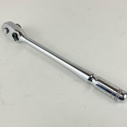 ЗЗ nepros 9.5mm コンパクトロングラチェットハンドル 本体のみ NBRC390L シルバー Bランク