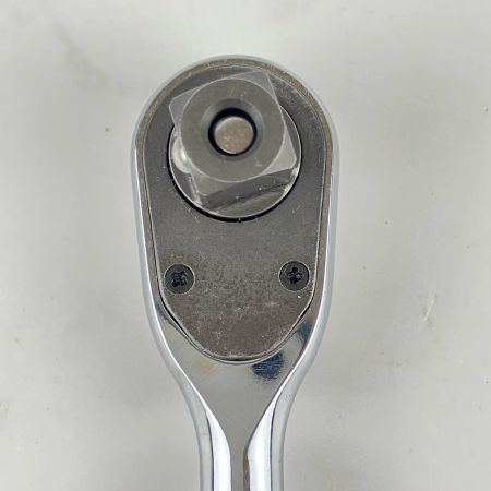 ЗЗ nepros 9.5mm コンパクトロングラチェットハンドル 本体のみ NBRC390L シルバー