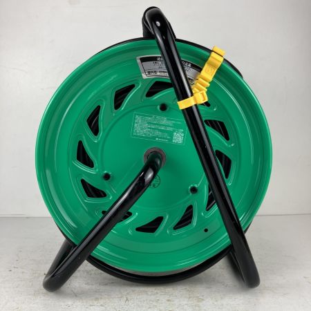 ЗЗ NICHIDO 日動 100v 50m コードリール ドラム FW-E53 グリーン