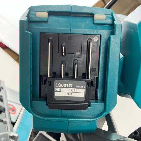 ЗЗ MAKITA マキタ 40v 165mm 充電式スライド丸のこ ダストバッグ 鮫肌チップソー付 ※充電器・バッテリーなし LS001G ブルー