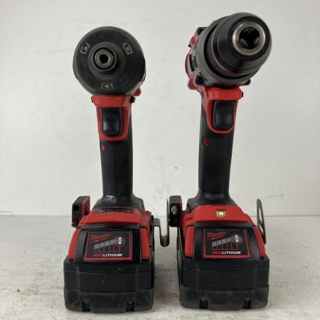 ЗЗ Milwaukee インパクトドライバ 振動ドリルドライバ バッテリーx2 充電器付 M18 FPP2A3-502P JP