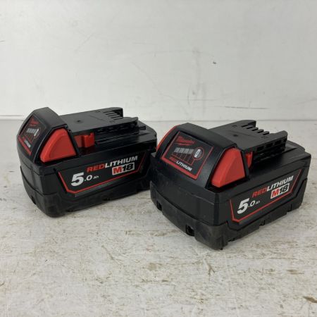 ЗЗ Milwaukee インパクトドライバ 振動ドリルドライバ バッテリーx2 充電器付 M18 FPP2A3-502P JP