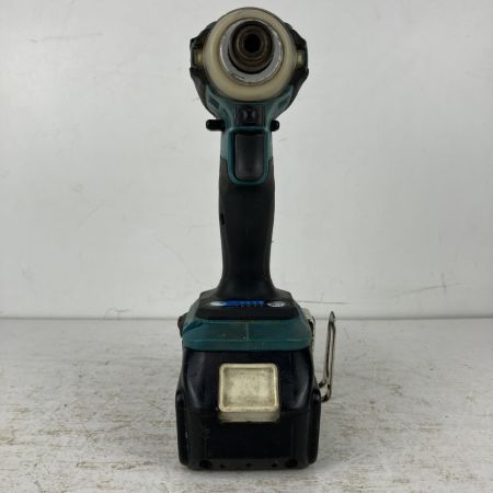 ЗЗ MAKITA マキタ 18v 充電式インパクトドライバ バッテリーx1付 ※充電器無し TD172D ブルー