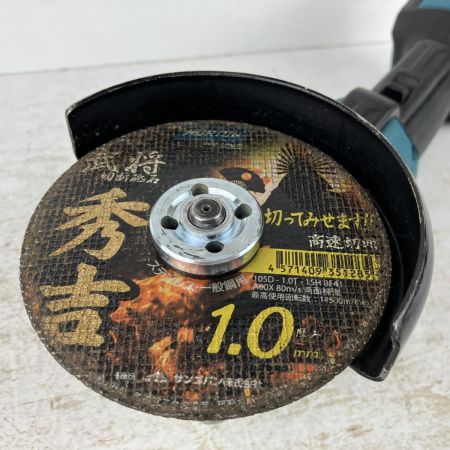 ЗЗ MAKITA マキタ 14.4v 100mm 充電式ディスクグラインダ バッテリーx1 充電器 ケース付 GA416D ブルー