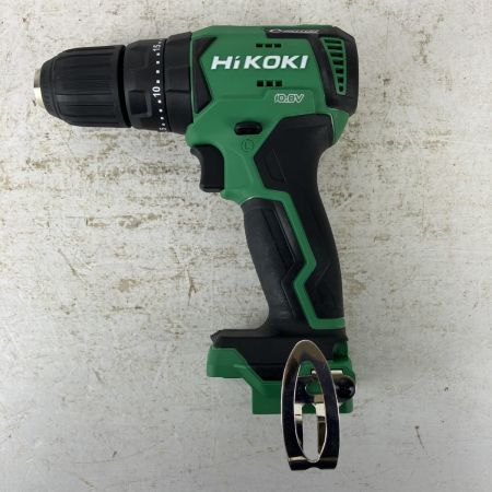 ЗЗ HiKOKI ハイコーキ 10.8v 10mm コードレス振動ドライバドリル ※バッテリー、充電器無し DV12DD グリーン