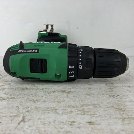 ЗЗ HiKOKI ハイコーキ 10.8v 10mm コードレス振動ドライバドリル ※バッテリー、充電器無し DV12DD グリーン