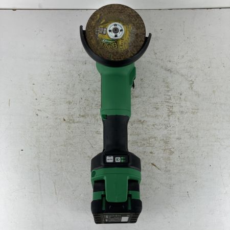 ЗЗ HiKOKI ハイコーキ 36v 100mm ディスクグラインダ バッテリーx1付 ※充電器無し G3610DC グリーン