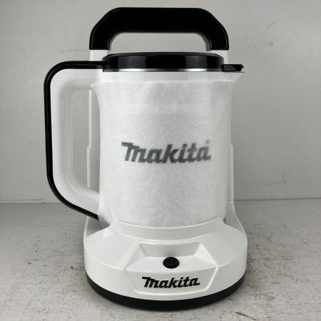 ЗЗ MAKITA マキタ 18v+18v 充電式ケトル バッテリーx2 取説 外箱付 ※充電器無し KT360D ホワイト