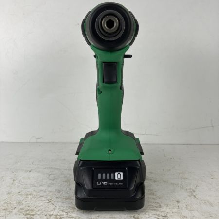 ЗЗ HiKOKI ハイコーキ 18v コードレスインパクトドライバ バッテリーx2 充電器 ケース付 WH18DD グリーン