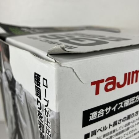 ЗЗ TAJIMA タジマ フルハーネス型安全帯 ハーネスGS 蛇腹L8ダブルセット Mサイズ A1GSMJR-WL8BK ブラック