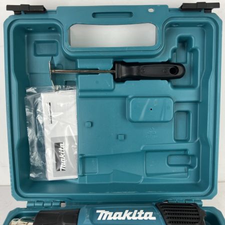 ЗЗ MAKITA マキタ 100v 50-550℃ ヒートガン ノズル 取説 ケース付 HG6031V ブルー