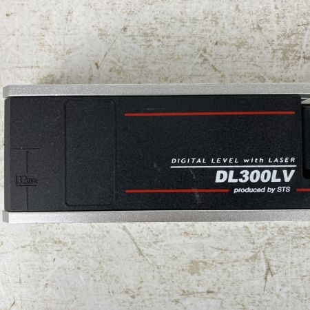 ЗЗ STS 防水型レーザー付デジタル傾斜計 ケース付 ※未校正 DL300LV ブラック