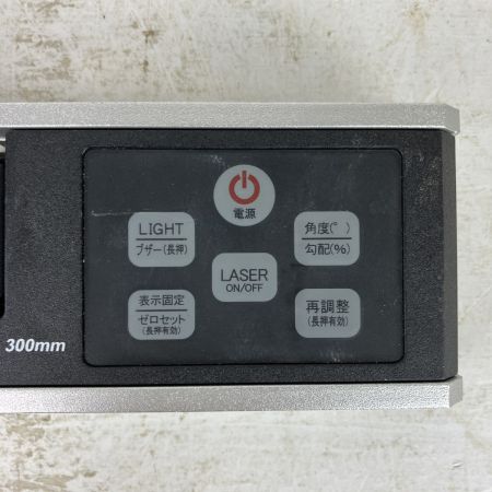 ЗЗ STS 防水型レーザー付デジタル傾斜計 ケース付 ※未校正 DL300LV ブラック