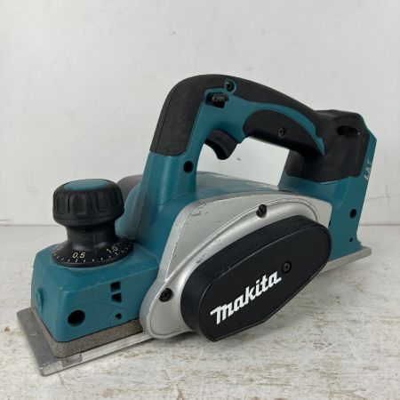 ЗЗ MAKITA マキタ 14.4v 82mm 充電式カンナ ※バッテリー、充電器無し KP140D ブルー