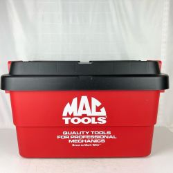 ЗЗ MAC TOOLS マック 50L トランクカーゴ 本体のみ 99MCLCARGO50 レッド×ブラック Aランク