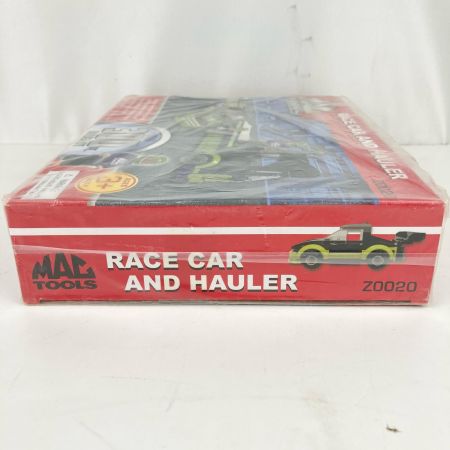 ЗЗ MAC TOOLS マック Race Car and Hauler ブロックセット 箱付 Z0020 レッド