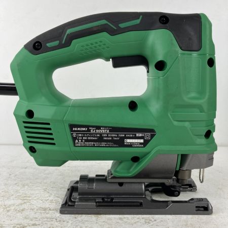 ЗЗ HiKOKI ハイコーキ 100v 90mm 電子ジグソー ケース付 CJ90VST2 グリーン