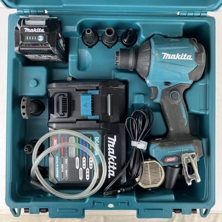 ЗЗ MAKITA マキタ 40v 充電式エアダスタ バッテリーx1 充電器 ケース付 AS001G ブルー
